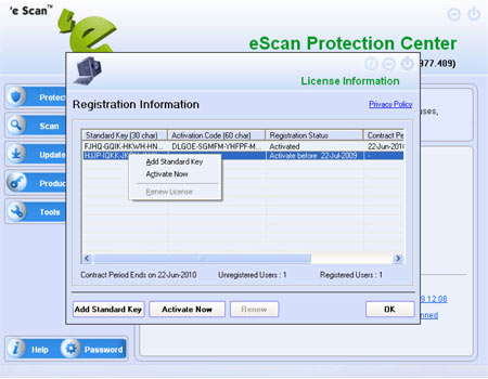 Escan Serial Key Free Download